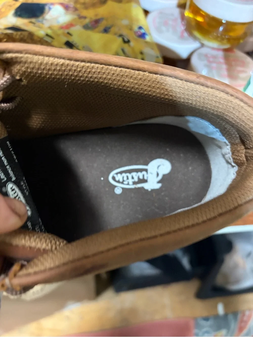 Justin Boots Brown Work Boots